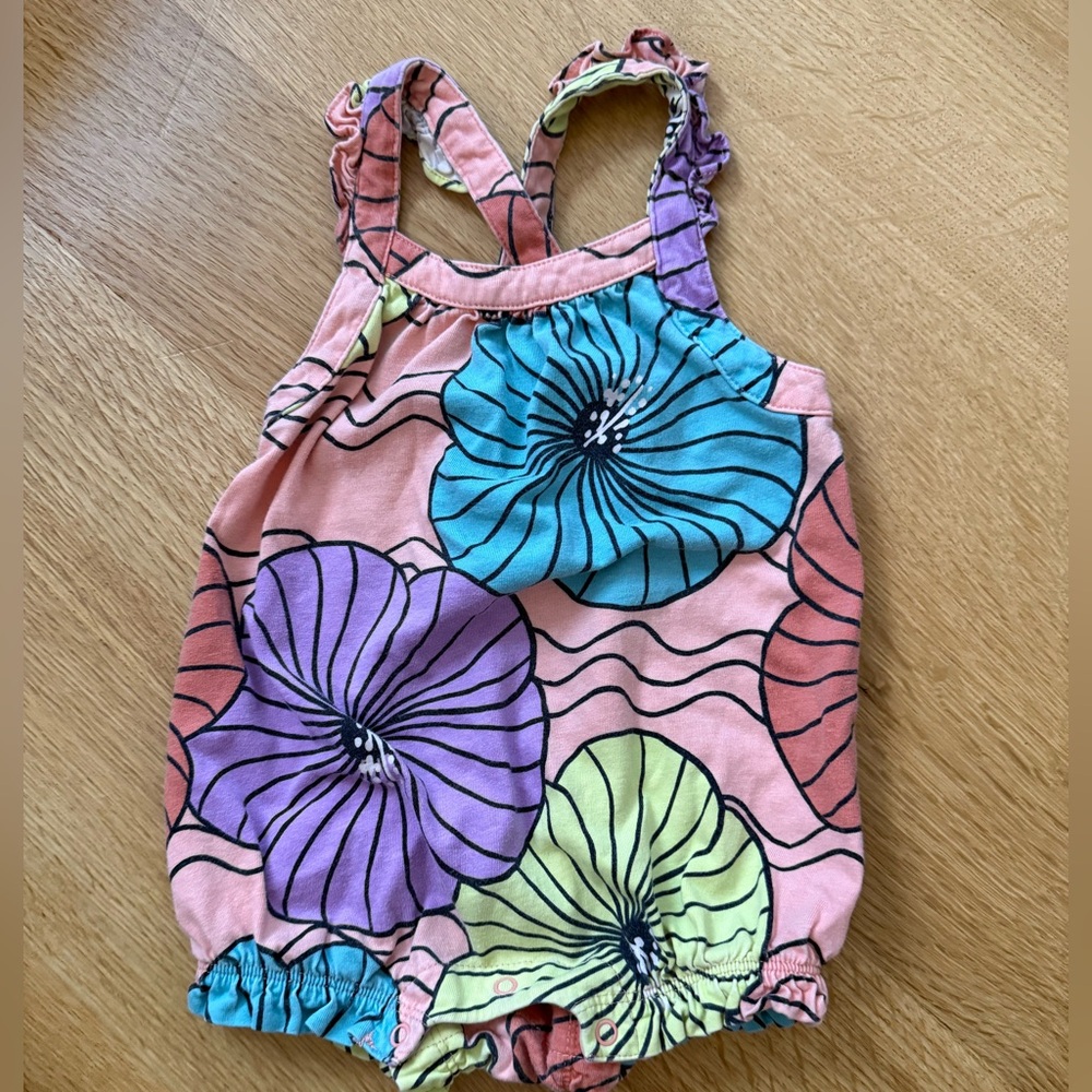 Tea Collection 🌸 Pink and Blue Baby Outfit